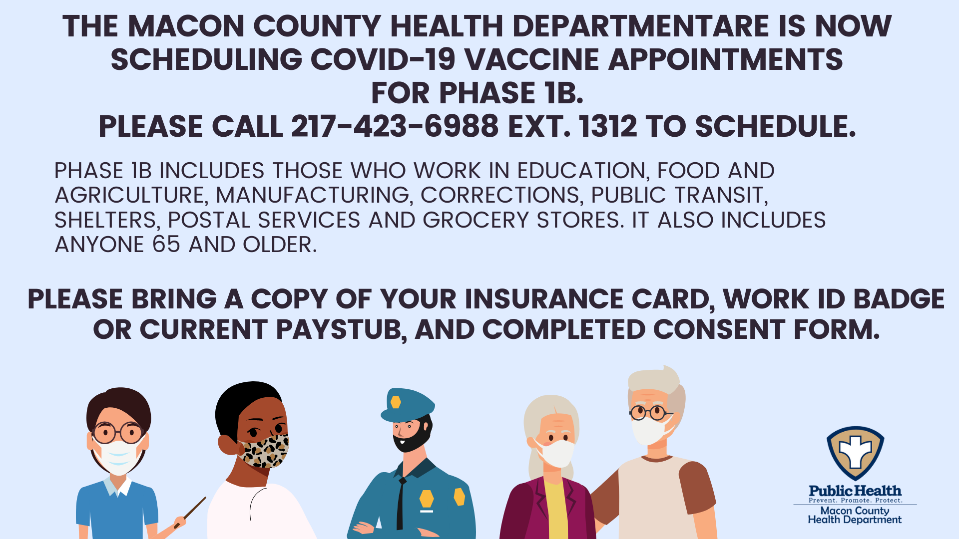 MCHD vaccines phase1b